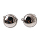 Dolce & Gabbana Silver Plated Brass Round Pin Men Cufflinks