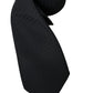 Dolce & Gabbana Black 100% Silk Adjustable Necktie Face Mask