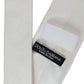 Dolce & Gabbana White Silk Blend Adjustable Tie Men