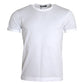 Dolce & Gabbana White Cotton Round Neck Short Sleeve T-shirt