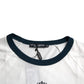 Dolce & Gabbana White D&G Logo Cotton Short Sleeves T-shirt