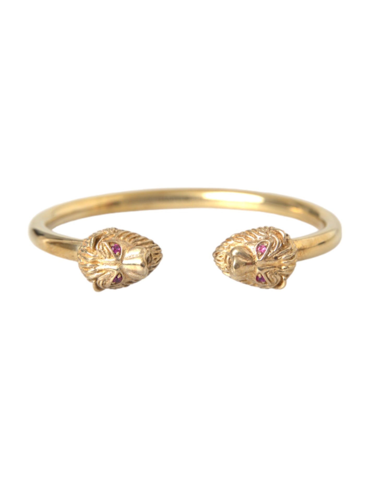 Gold CZ Lion Bangle Bracelet Women - SEHABRANDS