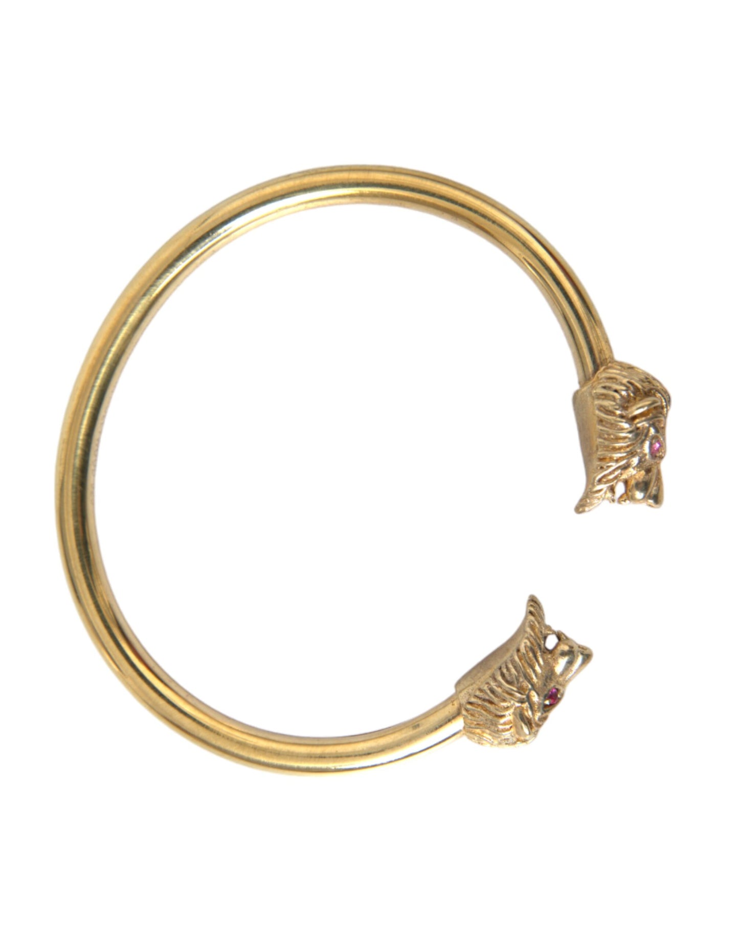 Gold CZ Lion Bangle Bracelet Women - SEHABRANDS