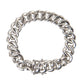 Solid Heavy Curb Link 925 Sterling Silver Bracelet Men - SEHABRANDS