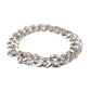 Solid Heavy Curb Link 925 Sterling Silver Bracelet Men - SEHABRANDS