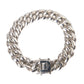 Solid Heavy Curb Link 925 Sterling Silver Bracelet Men - SEHABRANDS