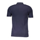 Blue Cotton Polo Shirt - SEHABRANDS