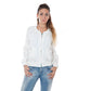 White Cotton Jackets & Coat - SEHABRANDS