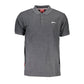 Gray Cotton Polo Shirt - SEHABRANDS