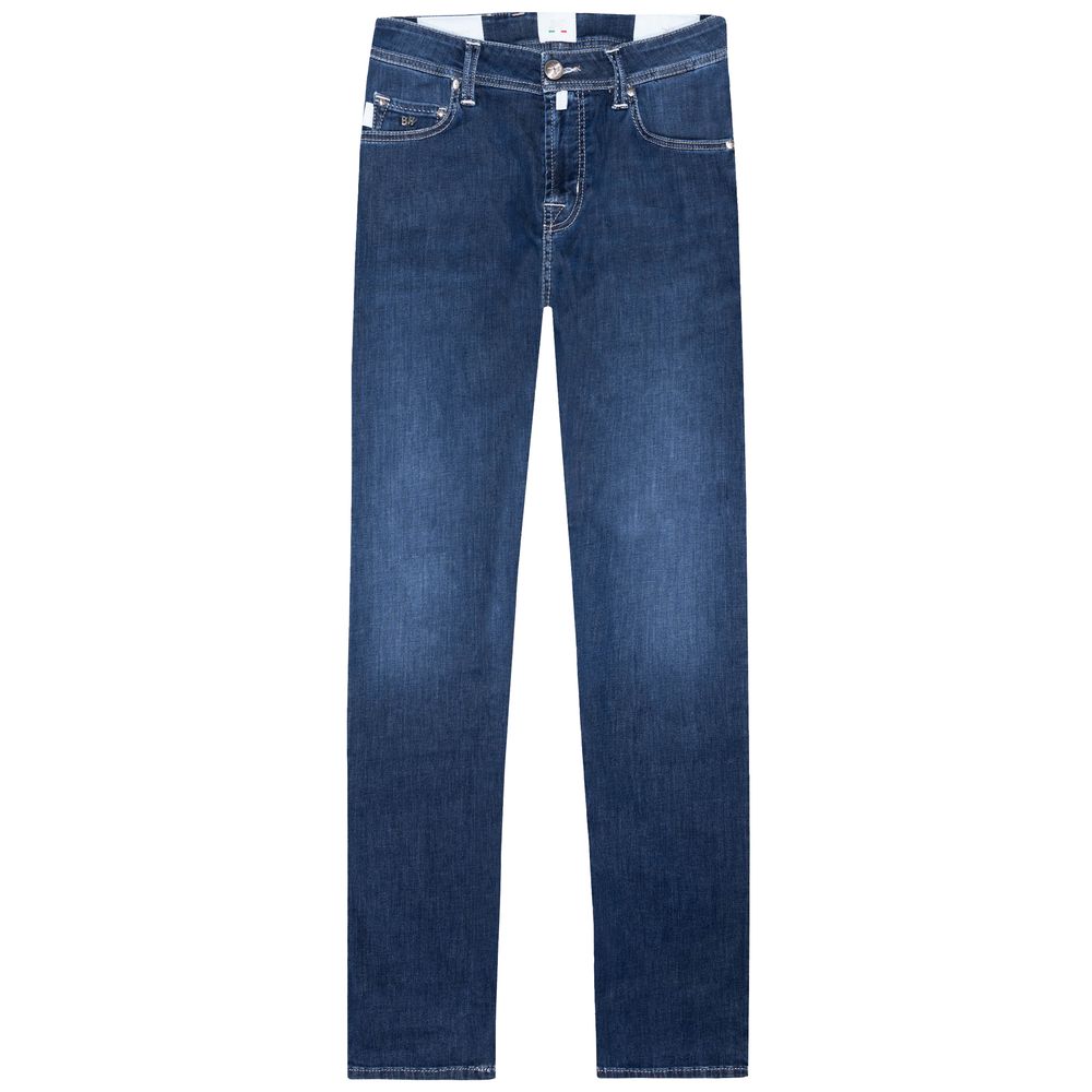 Blue Cotton Jeans & Pant - SEHABRANDS