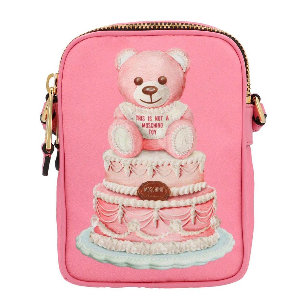 Pink Nylon Crossbody Bag - SEHABRANDS