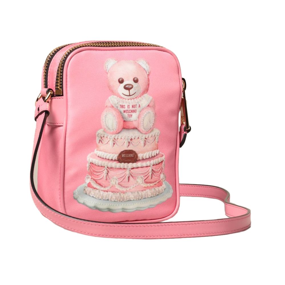 Pink Nylon Crossbody Bag - SEHABRANDS