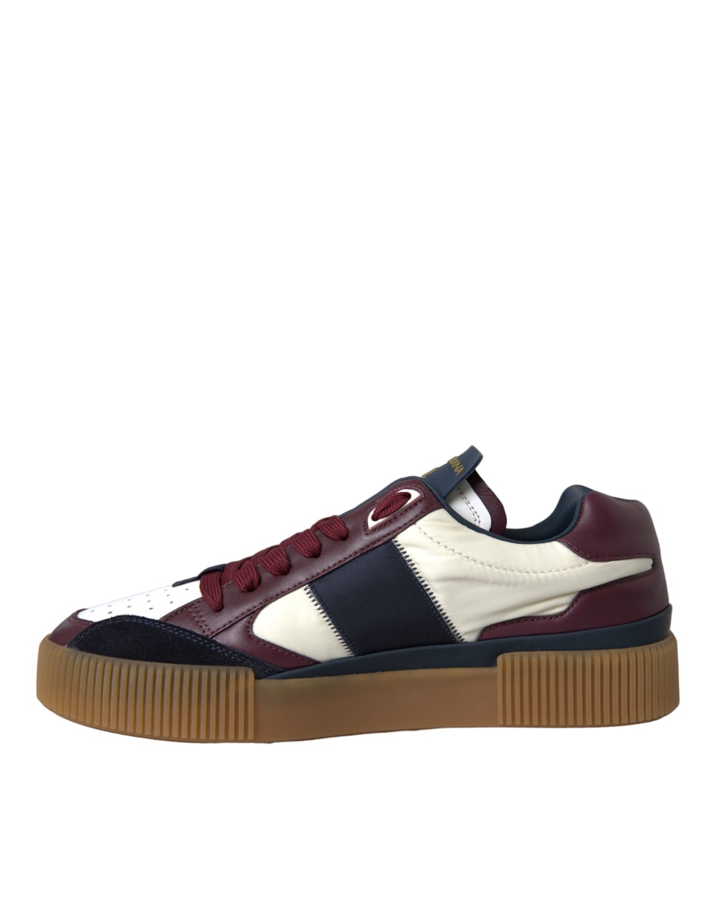 Dolce & Gabbana Multicolor Miami Leather Low Top Sneakers Shoes