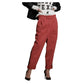 Red Cotton Jeans & Pant - SEHABRANDS