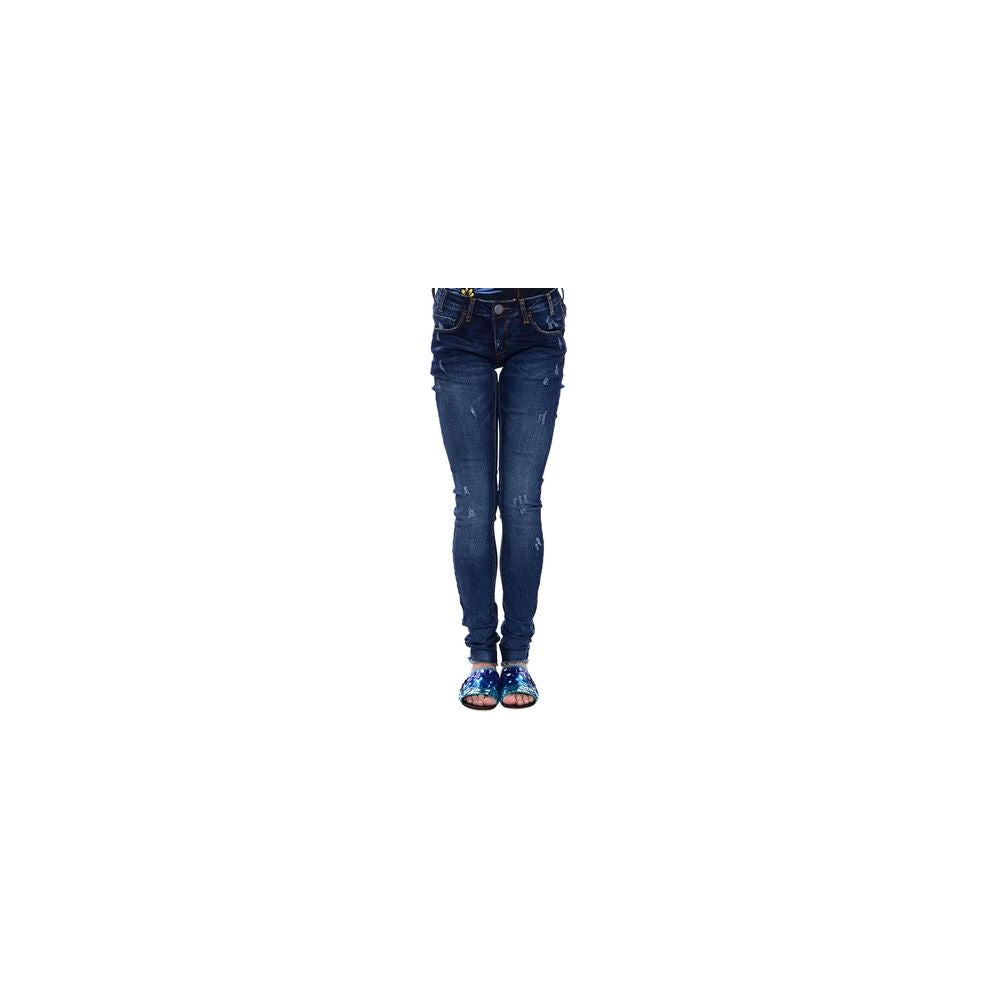 Blue Cotton Jeans & Pant - SEHABRANDS