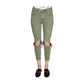 Green Cotton Jeans & Pant - SEHABRANDS