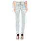 Light Blue Cotton Jeans & Pant - SEHABRANDS