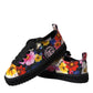 Dolce & Gabbana Multicolor Canvas Floral Espadrilles Sneakers Shoes