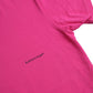 Pink Cotton Crew Neck Short Sleeves Tee T-shirt - SEHABRANDS