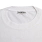 White Cotton Crew Neck Short Sleeves T-shirt - SEHABRANDS