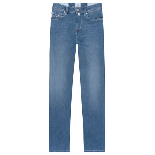 Light Blue Cotton Jeans & Pant - SEHABRANDS