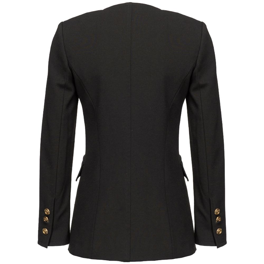 Black Viscose Suits & Blazer - SEHABRANDS