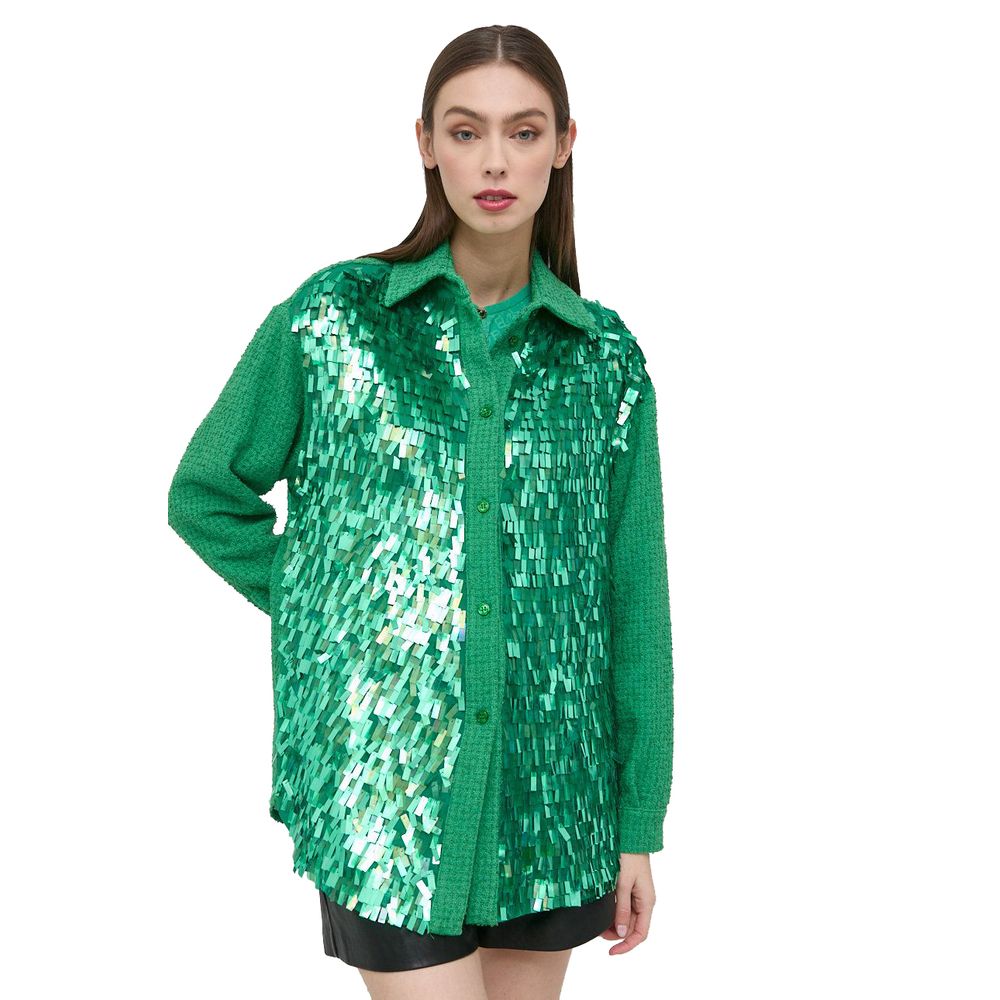 Green Cotton Shirt - SEHABRANDS