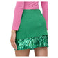 Green Cotton Skirt - SEHABRANDS