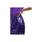 Purple Polyester Skirt - SEHABRANDS