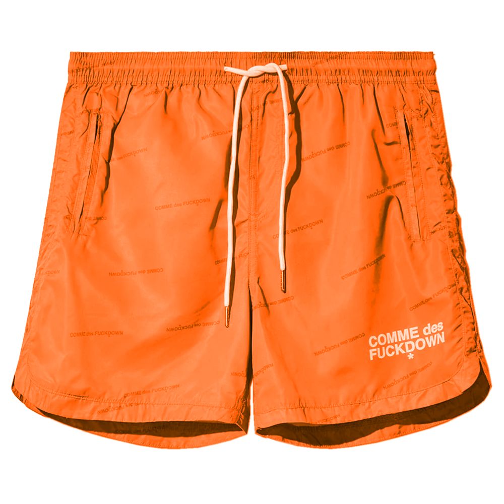 Orange Polyester Swimwear - SEHABRANDS