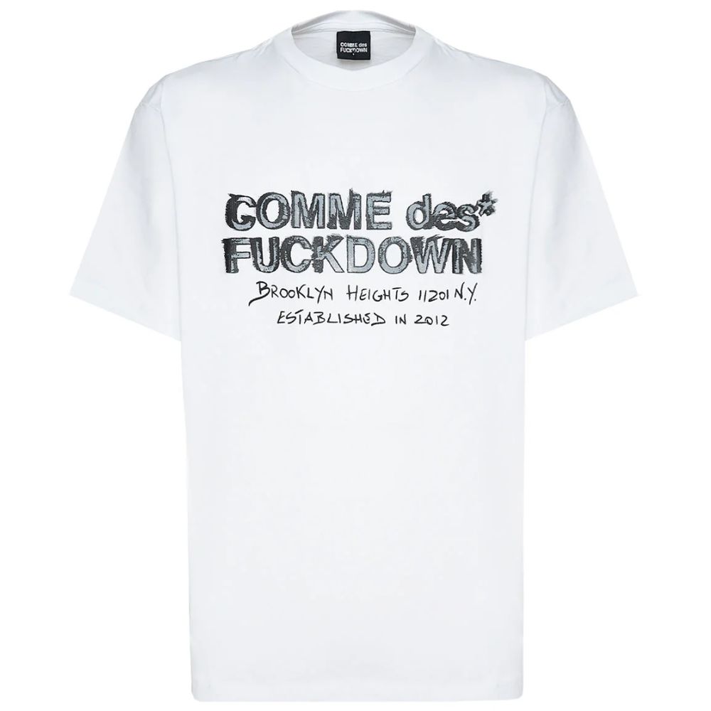 White Cotton T-Shirt - SEHABRANDS