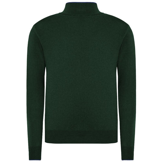 Green Acrylic Sweater - SEHABRANDS