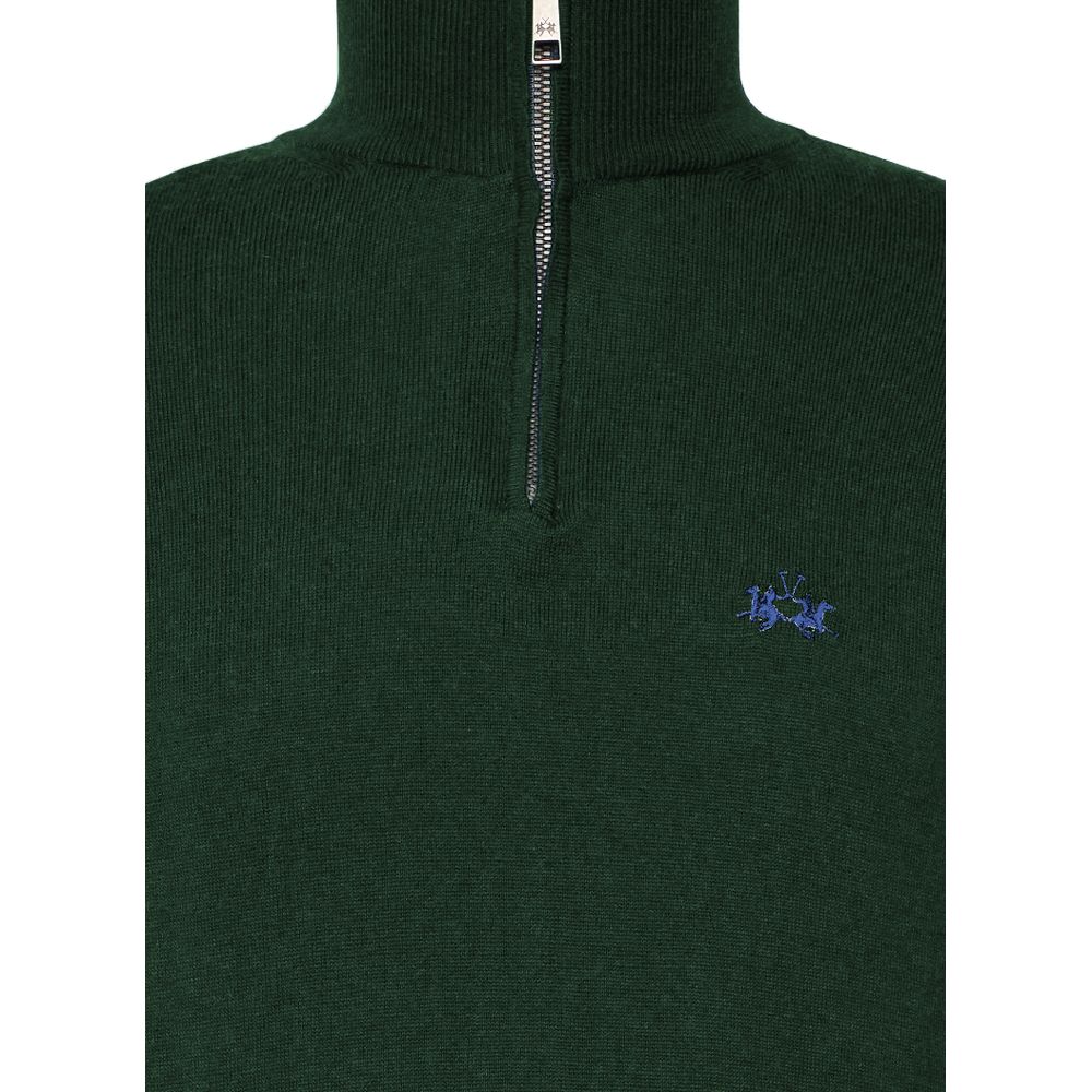 Green Acrylic Sweater - SEHABRANDS