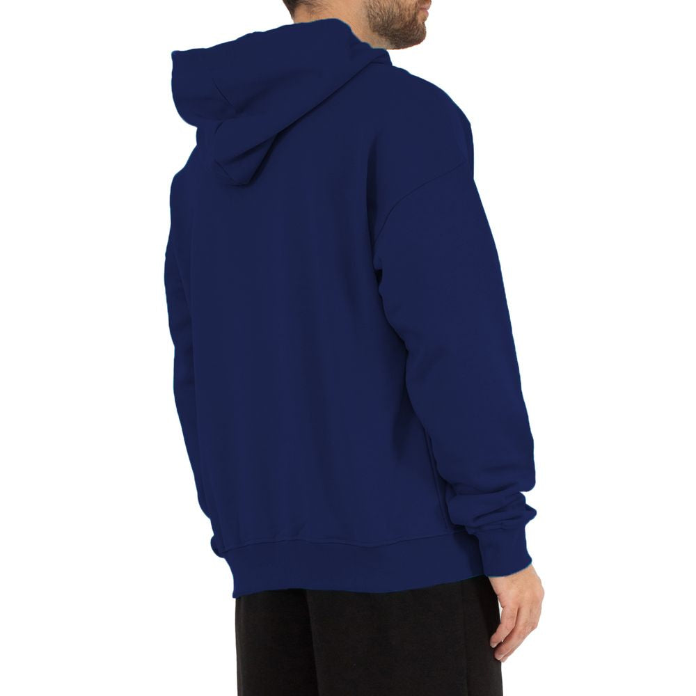 Blue Cotton Sweater - SEHABRANDS