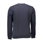 Blue Cotton Men Sweater - SEHABRANDS