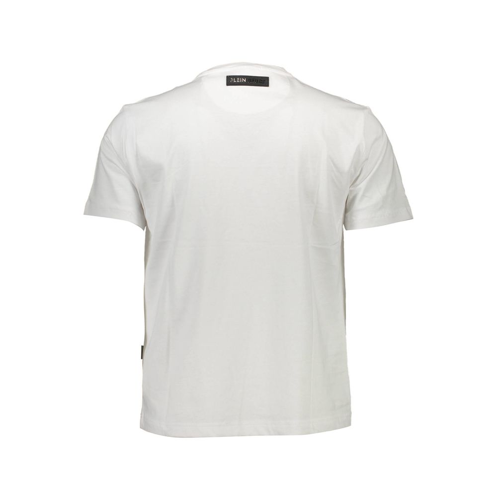 White Cotton Men T-Shirt - SEHABRANDS