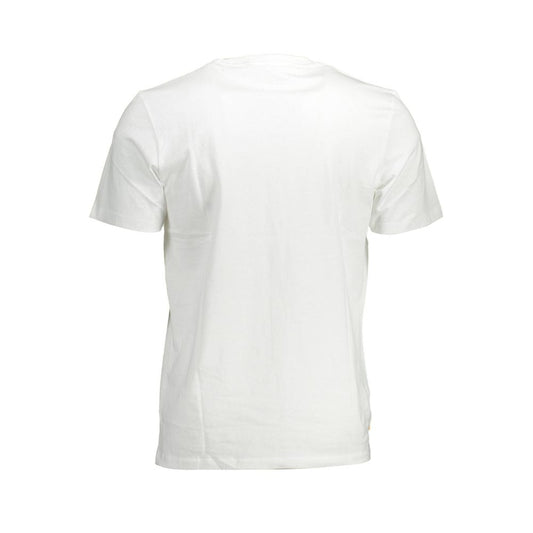 White Cotton Men T-Shirt - SEHABRANDS