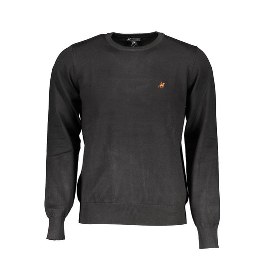 Black Nylon Sweater - SEHABRANDS