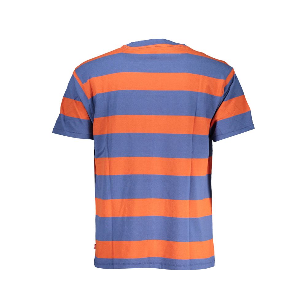 Blue Cotton Men T-Shirt - SEHABRANDS