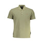 Green Cotton Mens Polo Shirt - SEHABRANDS