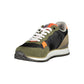 Green Polyester Men Sneaker - SEHABRANDS