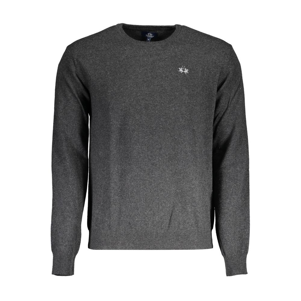 Gray Wool Men Sweater - SEHABRANDS