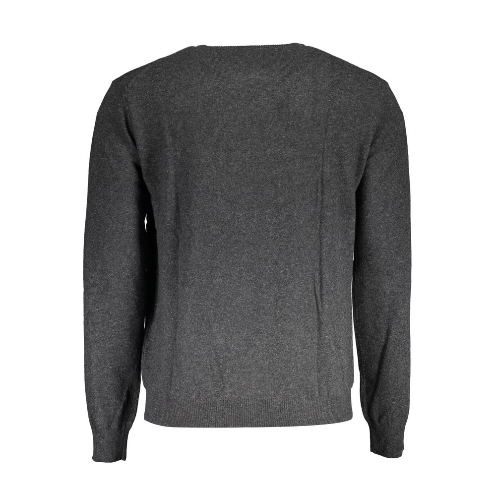 Gray Wool Men Sweater - SEHABRANDS