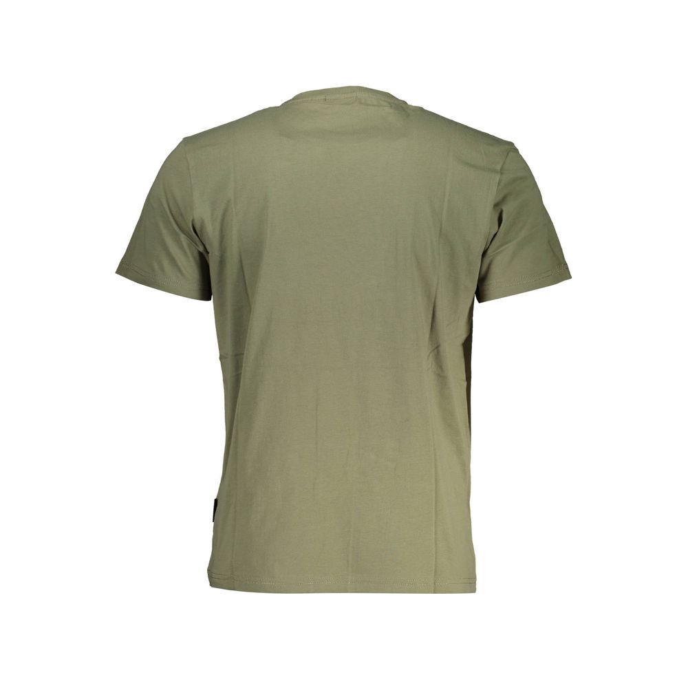 Green Cotton Men T-Shirt - SEHABRANDS