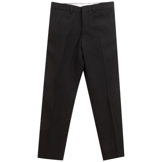 Black Wool Jeans & Pant - SEHABRANDS