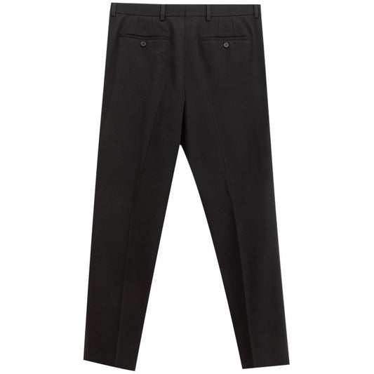 Black Wool Jeans & Pant - SEHABRANDS