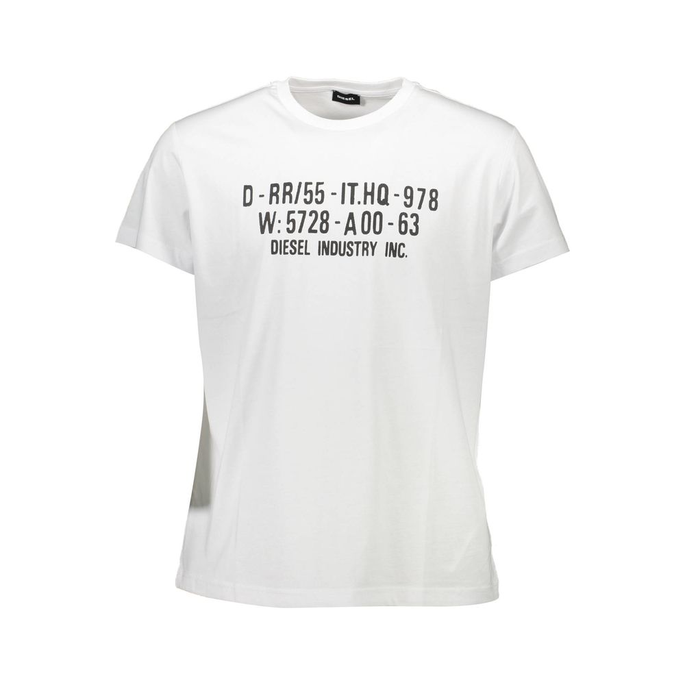 White Cotton Men T-Shirt - SEHABRANDS