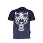 Blue Cotton Mens TShirt - SEHABRANDS