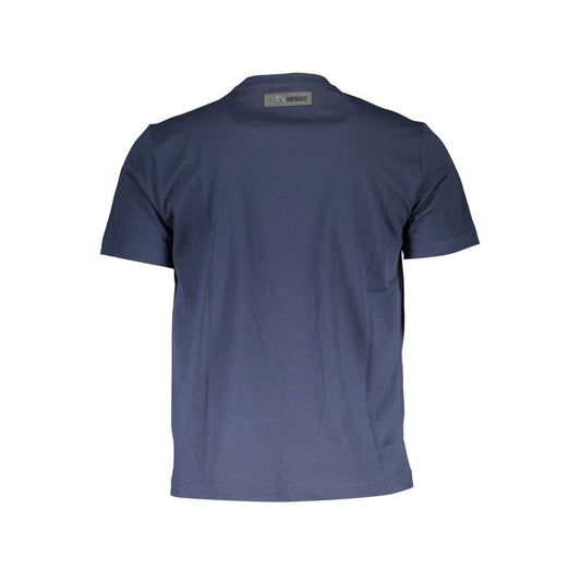 Blue Cotton Mens TShirt - SEHABRANDS