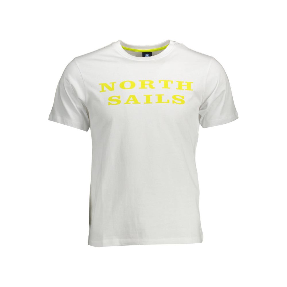 White Cotton Men T-Shirt - SEHABRANDS